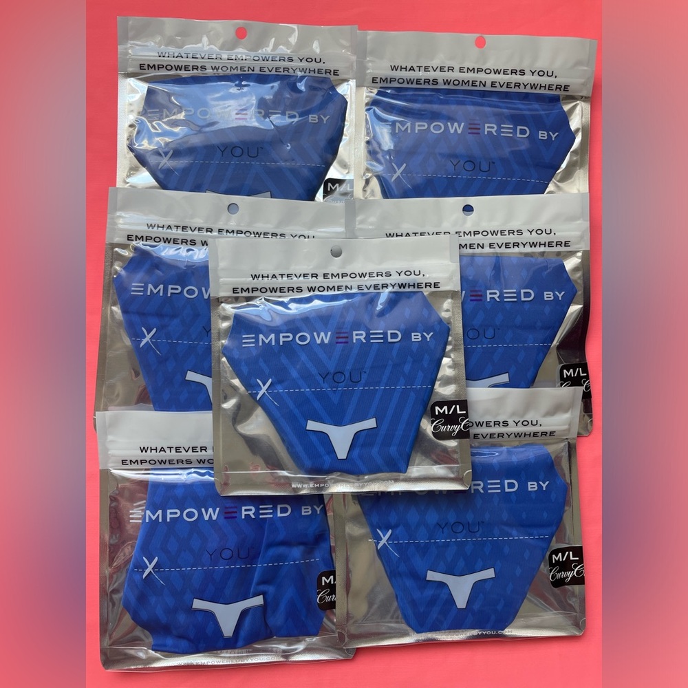 7-Pack No-Show Thong Panties Empowered by You